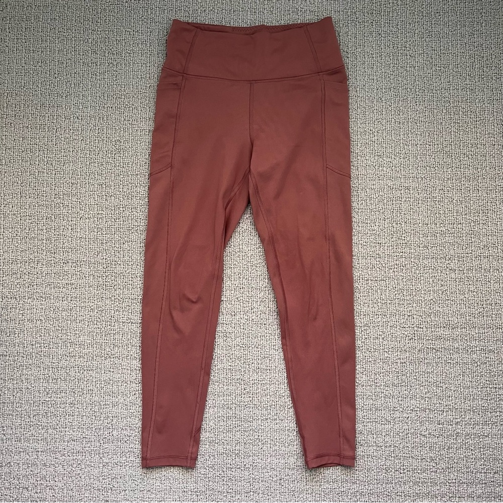 Victoria’s Secret High-Rise 23” Leggings with Side Pockets, dusty rose